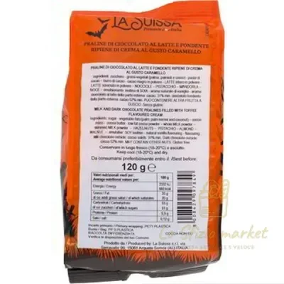 LA SUISSA PRALINE SACCHETTO HALLOWEEN 120GR