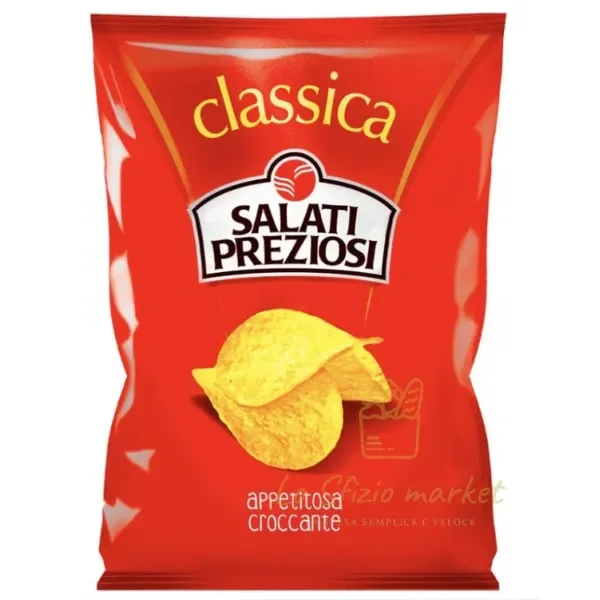 SALATI PREZIOSI CLASSIC POTATO CHIPS 120G