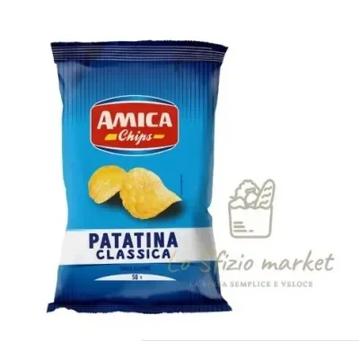 AMICA CHIPS CLASSIC POTATO CHIPS 50GR | Lo Sfizio market