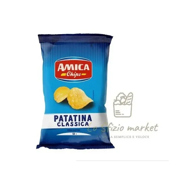 AMICA CHIPS CLASSIC POTATO CHIPS 50GR