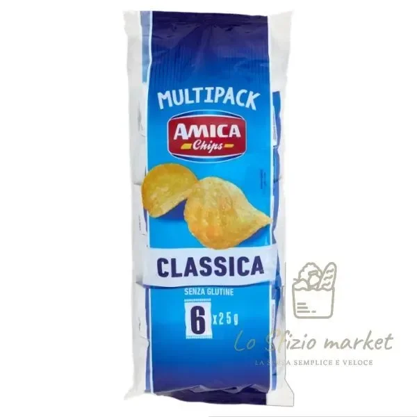 AMICA CHIPS MULTIPACK ORIGINAL 6X25GR