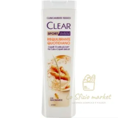 CLEAR SHAMPOO SPORT RIEQUILIBRANTE QUOTID 225ML Shampoo | Lo Sfizio ma